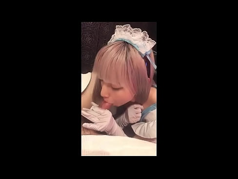 ❤️ Japanse Idool [mayuka], Frans dienstmeisje kostuum, deel 1, pijpen en aftrekken met lotion ❤️ Porno fb at us ❌❤